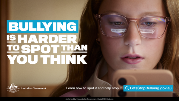 Bullying is harder to spot than you think poster