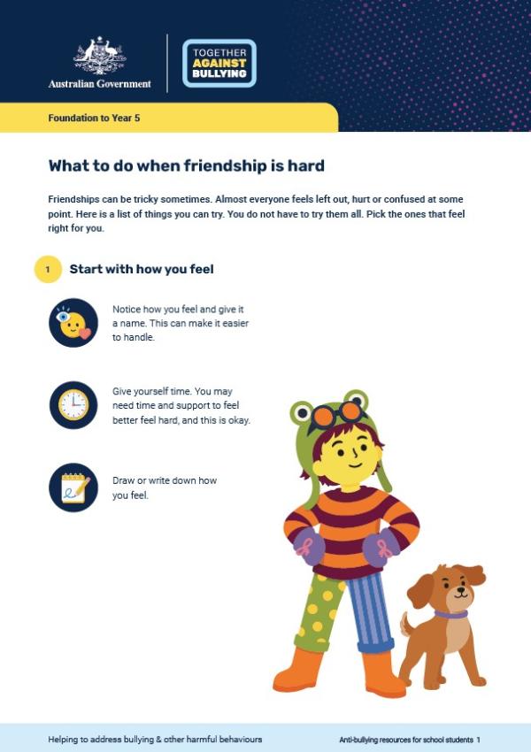 What to do when friendship is hard thumbnail.