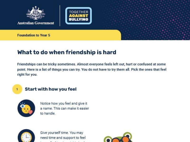 What to do when friendship is hard thumbnail.