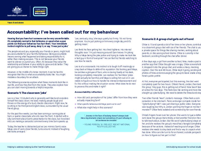 Accountability - I've been called out for my behaviour.pdf