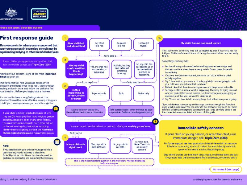 First Response Guide - Secondary students.pdf