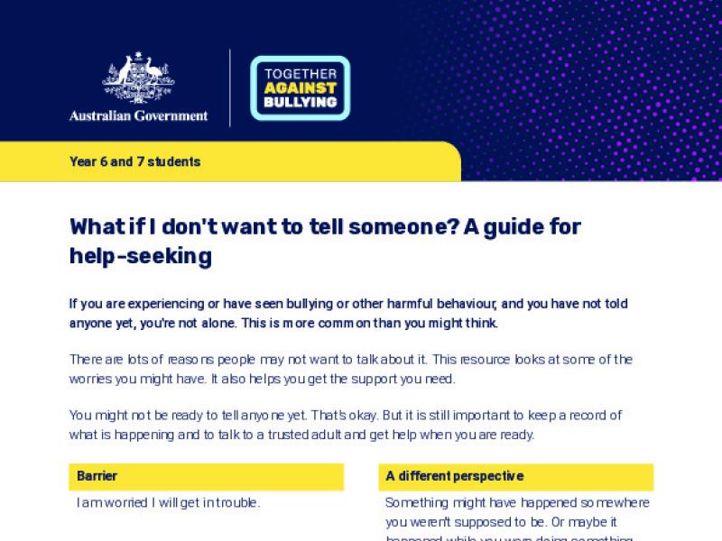 What if I don't want to tell someone  - A guide for help-seeking.pdf