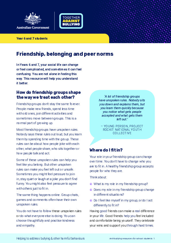 Friendship, belonging and peer norms.pdf