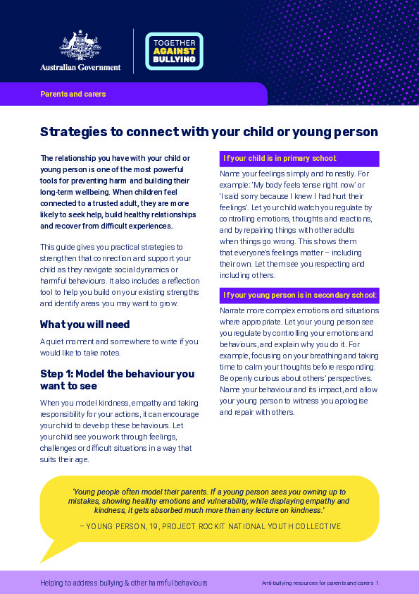 Strategies to connect with your child or young person.pdf