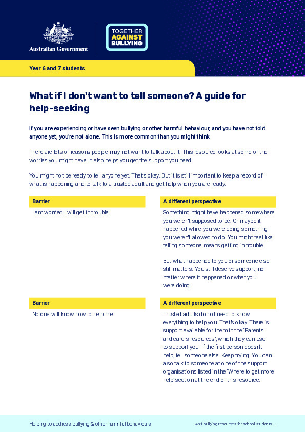 What if I don't want to tell someone  - A guide for help-seeking.pdf